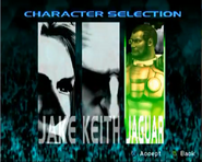 Jaguar in the Character Selection screen.