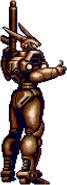 CX-1's golden statue in Ending B.