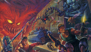 Contra III: The Alien Wars cover artwork.
