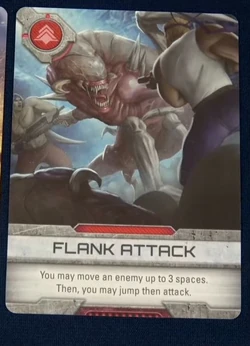 An alien depicted in Contra: The Board Game.