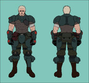 Character design from Shattered Soldier.