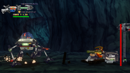 The cave area containing the second boss.