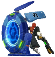 Hard Corps: Uprising (blue shield variant)