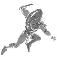 Aftershade effect during battle.