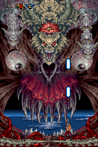 Black Viper evolved into a Gava-like form in Contra 4