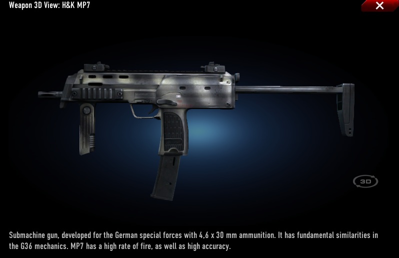 H&K MP7, Contractwars Wiki