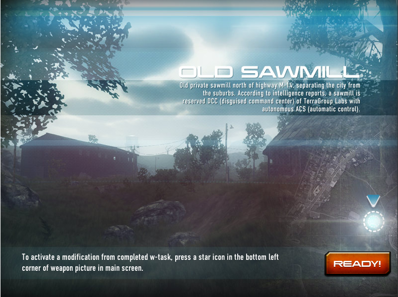 The Contract Wars map 'Old Sawmill' has been added to the new