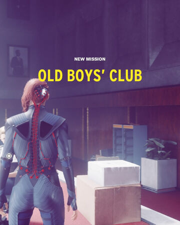 Old Boys Club Control Wiki Fandom