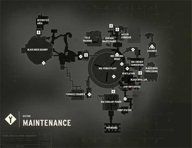 Maintenance Sector Map