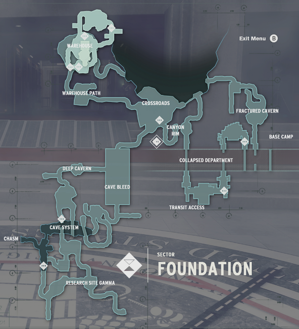 Foundation Sector Map