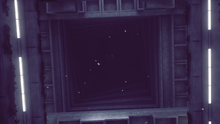 Ceiling, cleansed