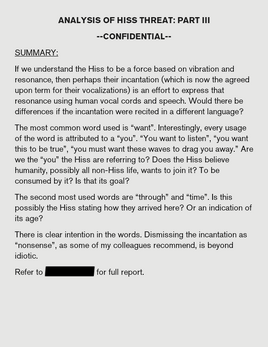 Speech Analysis