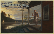 Ahti's Watery postcard