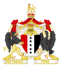 Helvoran Coat of Arms with Mantle