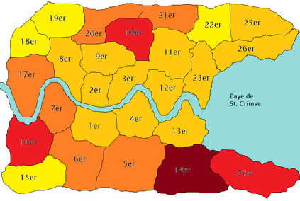 Arrondisementes of Rossterre