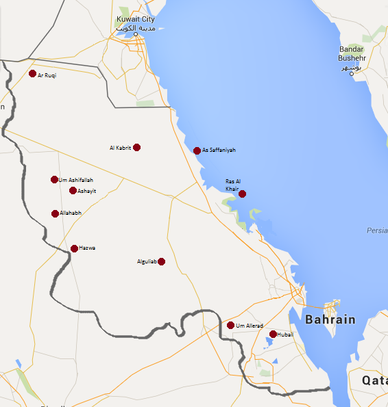 qatif saudi arabia map