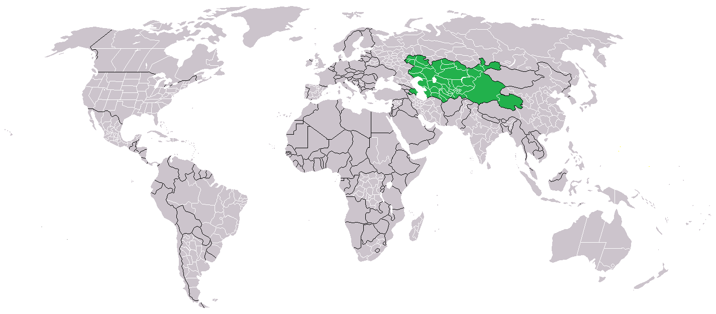 turkestan desert location