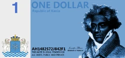 ₭1 Kanian dollar