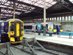 Edinburgh Waverly station, Edinburgh, Scotland