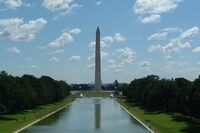 The Washington Monument in Washington DC is the tallest monument in Everett at 555 feet.