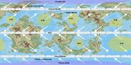 Map of the general wind circulation*