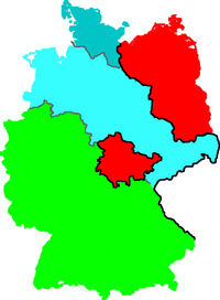 Iron Curtan around Saxony and Schleswig