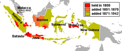 Evolution of the Dutch East Indies