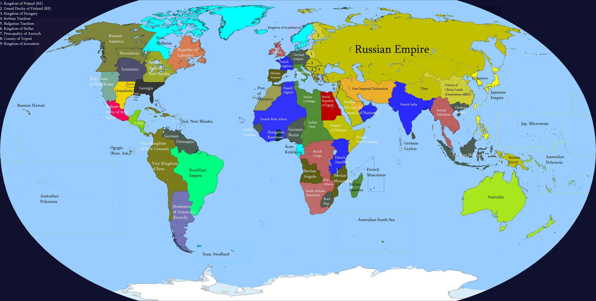 Карта мира по американски фото