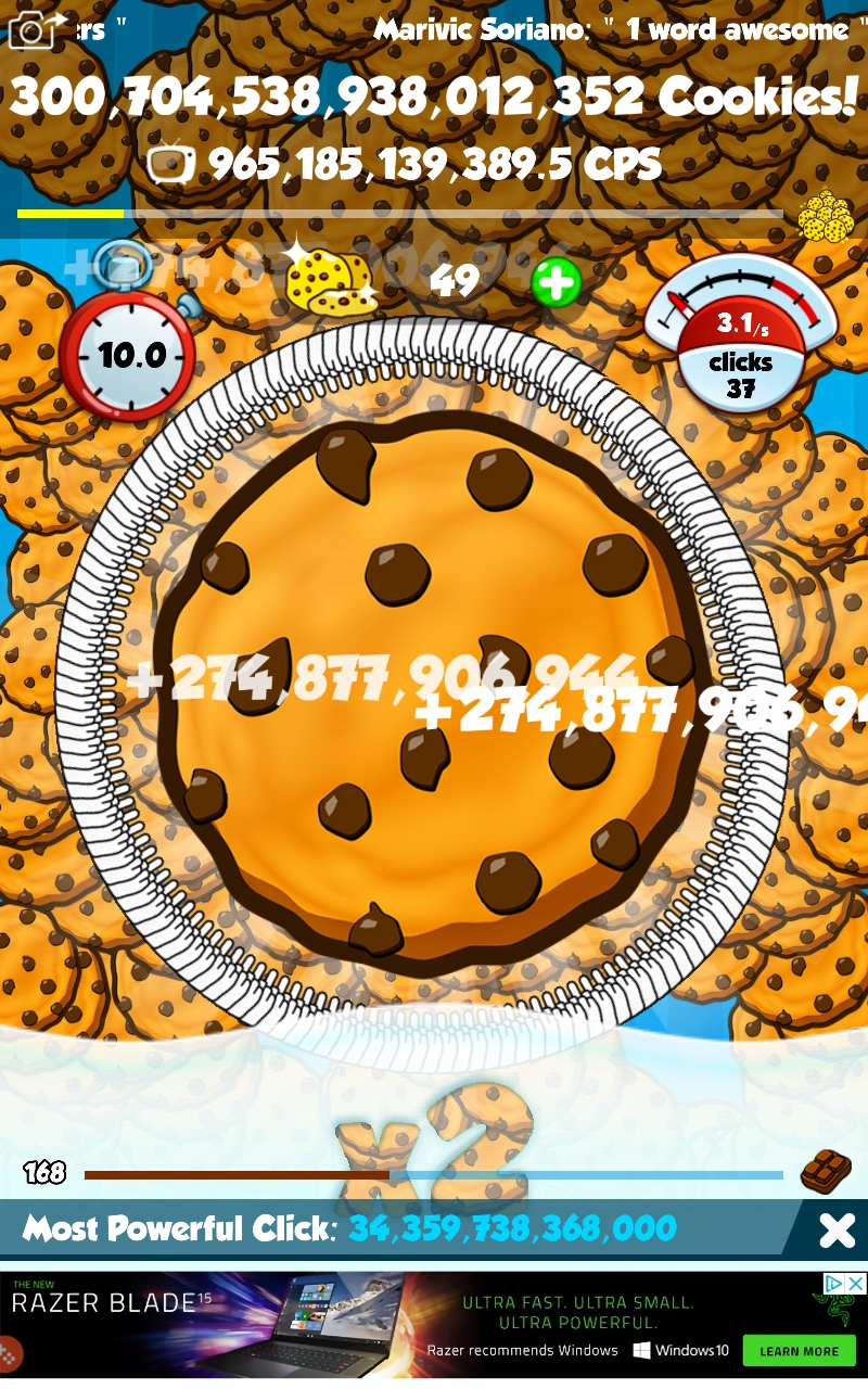 Cookie Dozer, Cookie Clickers 2 (mobile) Wiki