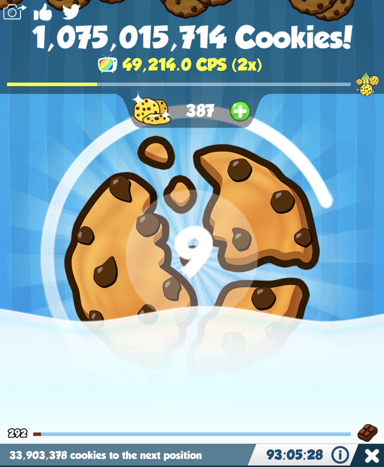 Cookie Domination, Cookie Clickers 2 (mobile) Wiki