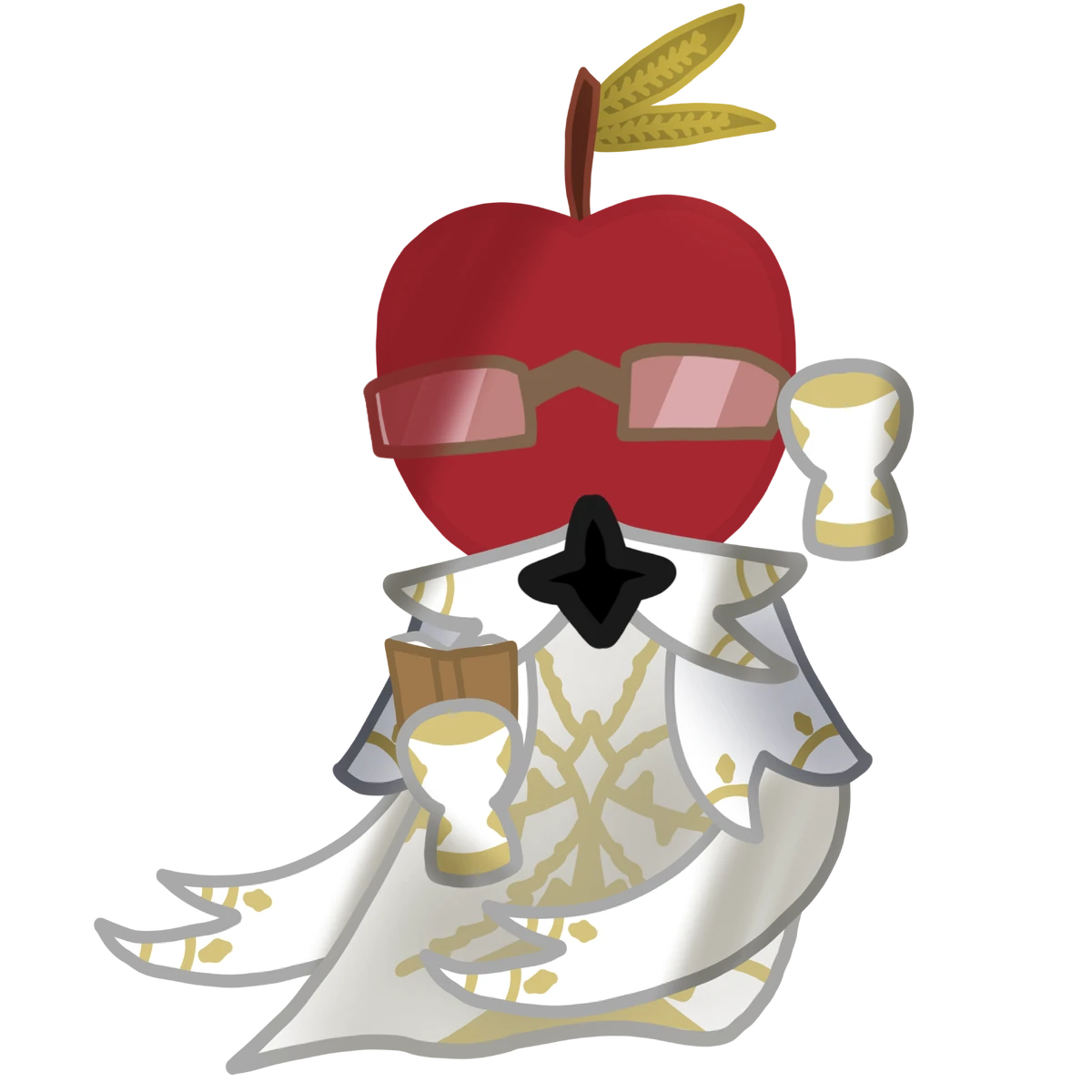 Esopus Spitzenburg Apple | Cookie Run: Kingdom OCs Wiki | Fandom