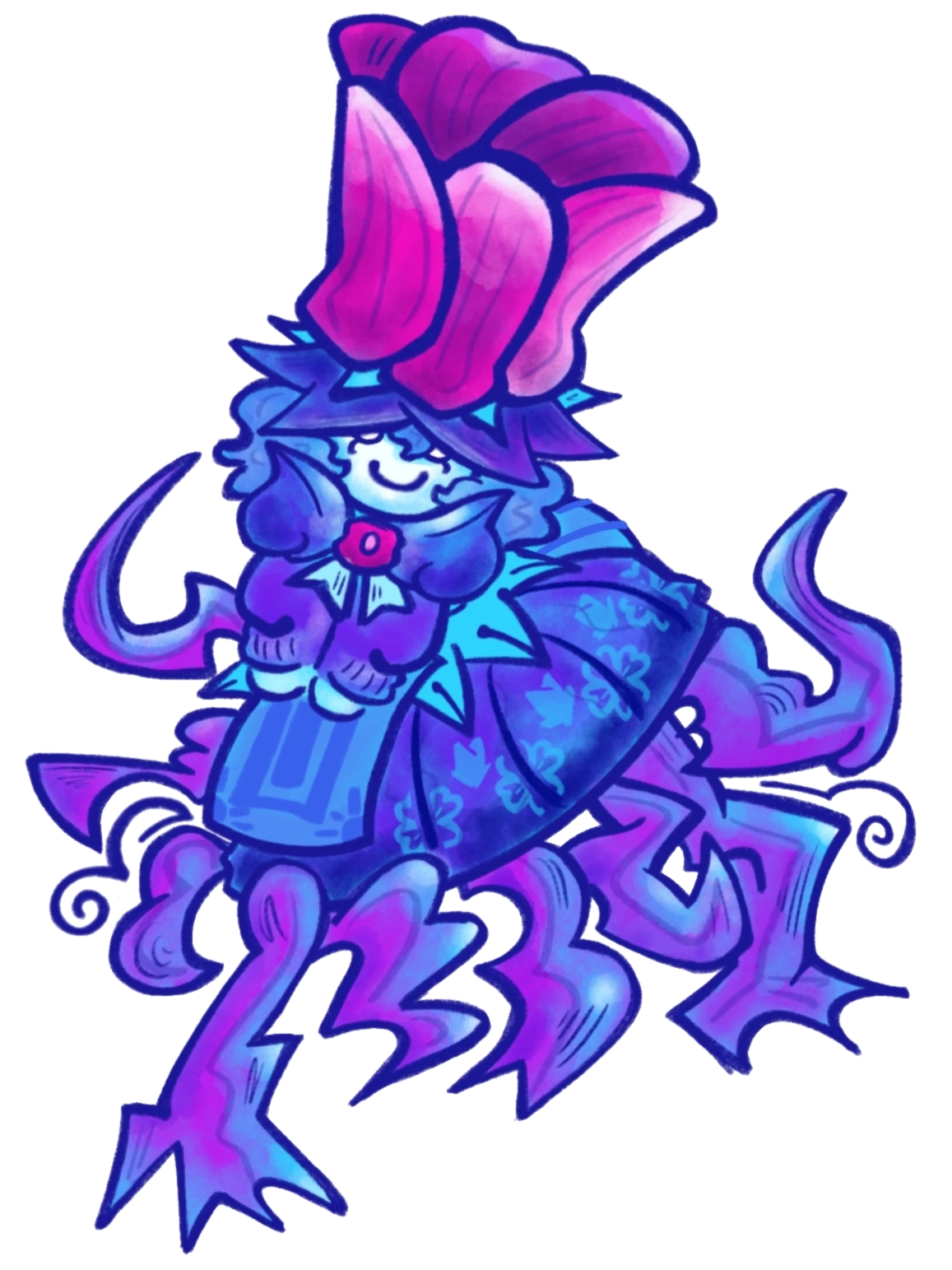 Moonflower Cookie (Dusk) | Cookie Run: Kingdom OCs Wiki | Fandom