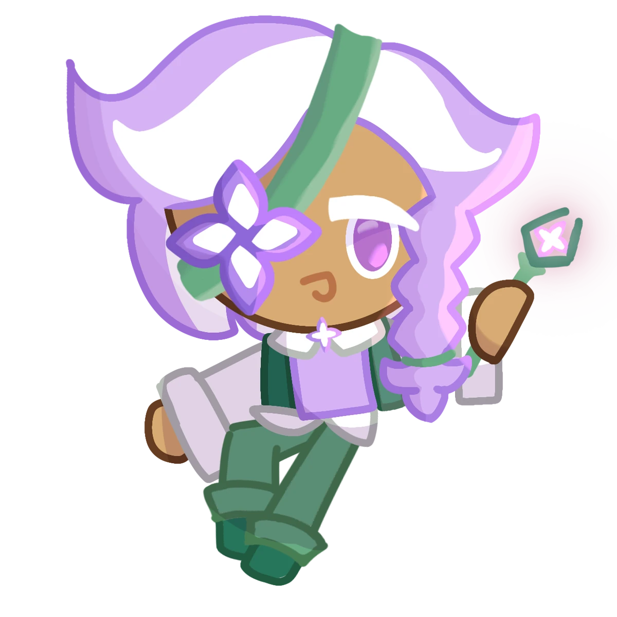 Wisteria Cookie (Doodle wizard Ver.)'s Gallery Cookie Run Kingdom