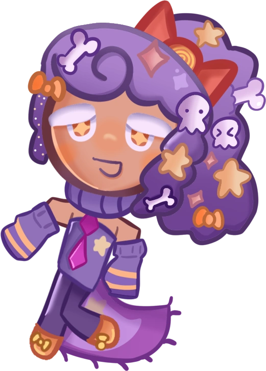 Dark Cotton Candy Cookie Cookie Run Kingdom OCs Wiki Fandom