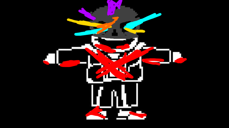 Scratch] Other version Ink! Help_ Ink Sans battle! [undertale fangame] 