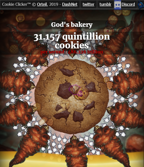 Cookie Clicker. Oh god, the cookies!  Clicker games, Cookie clicker game,  Games