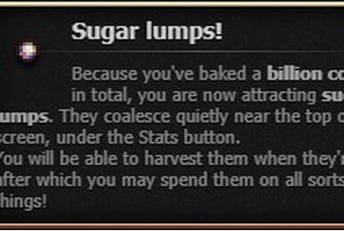 Cookie Clicker cheat : Free cookies and sugar lumps.