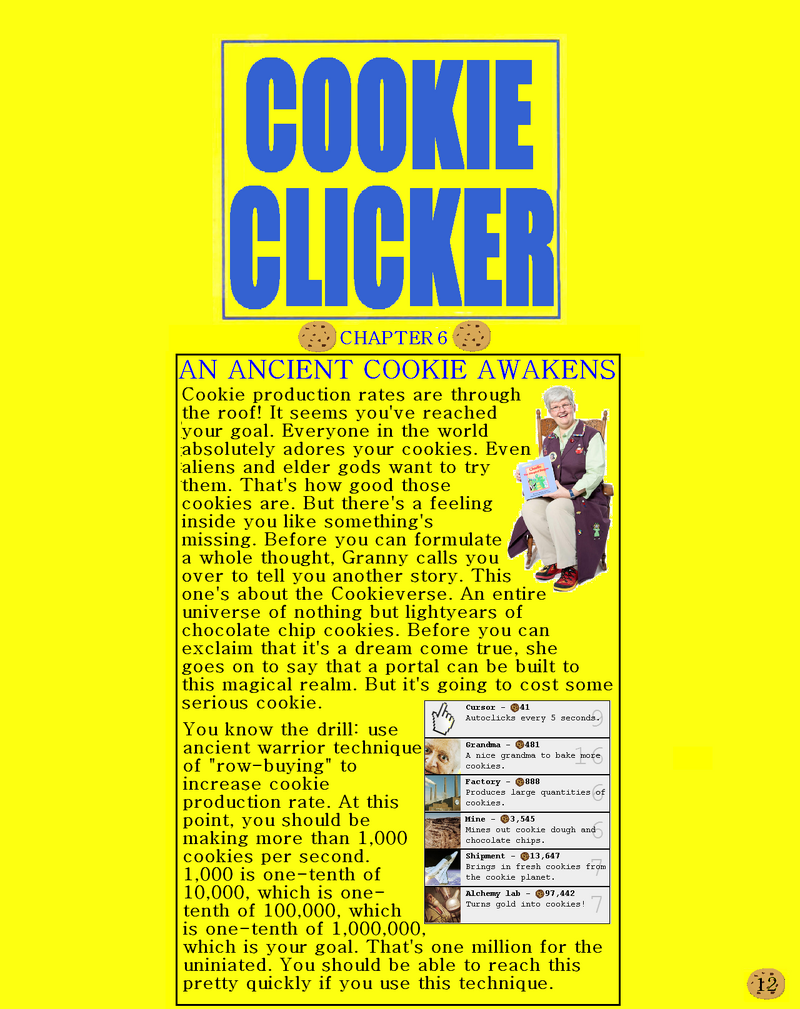 Cookie Clicker: Anniversary Edition by TheSilentHouseStudio