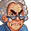 Grandma in the store when Scary Stuff is off.