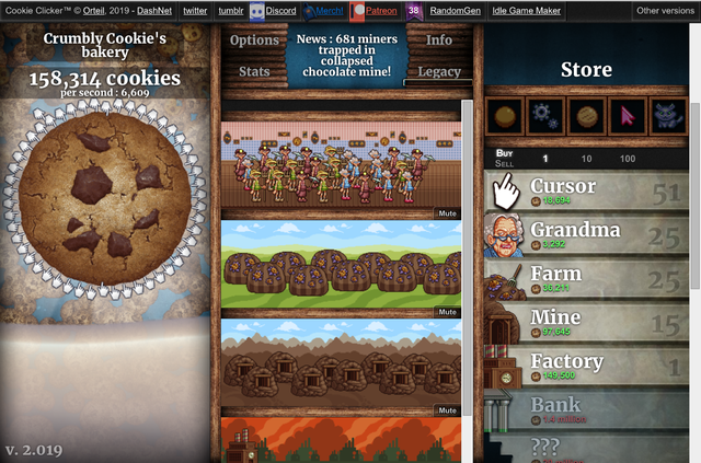 Mobile Browser Cookie Clicker Wiki Fandom