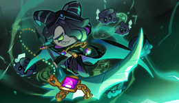 Licorice Cookie's Aberrant Conjurer gacha illustration.