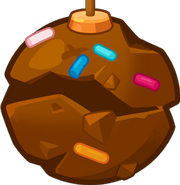 Large Donut Ball that requires 1 hit