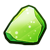 Green Sugar Crystal