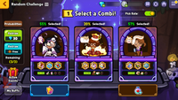 Random challenge cookies with buffs