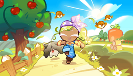 The 2nd Giant Veggie Contest Cutscene Art