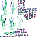 Licorice Cookie's Aberrant Conjurer effect sprite sheet.