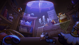 The Treasure and the Crow Cutscene Art