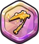 Golden Cheese Pickaxe