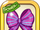 Purple Ribbon Bow