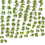 Wind Archer Cookie's Guardian of the Millennial Tree sprite sheet.